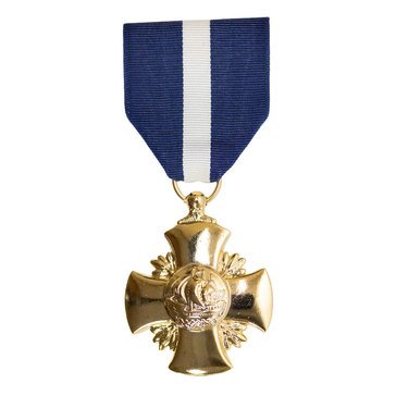 Medal Large Anodized Navy Cross
