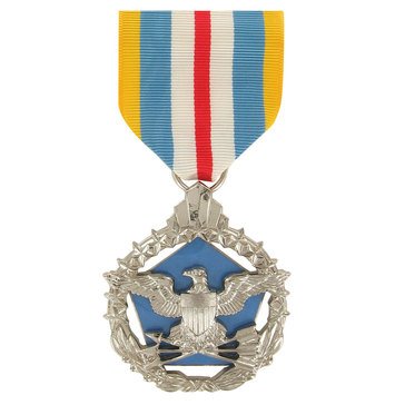 Medal Large Anodized Defense Superior Service