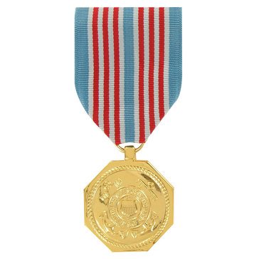 Medal Large Anodized USCG 