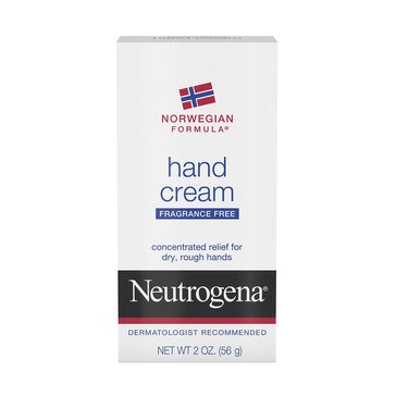 Neutrogena Norwegian Formula Fragrance Free Hand Cream 2oz