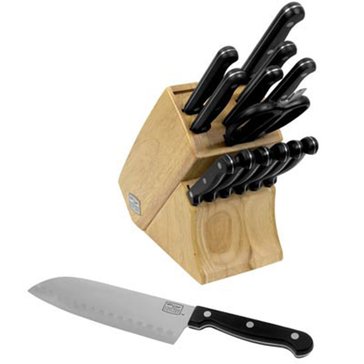 Chicago Cutlery Essentials 15-Piece Cutlery Block Set