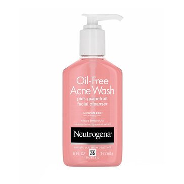 Neutrogena Oil-Free Pink Grapefruit Acne Wash Cleanser 6oz