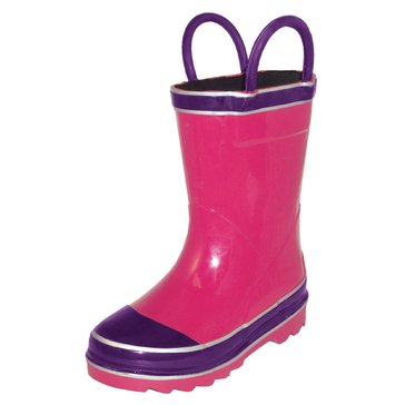 Northside Little Girls' Classic Rain Boot