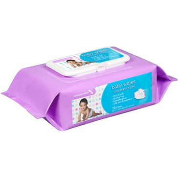 Exchange Select Unscented Baby Wipes, 72ct