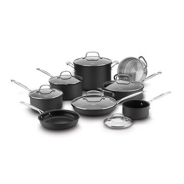 Cuisinart Chef's Classic 14-Piece Hard Anodized Cookware Set