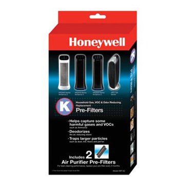 Honeywell Filter K Household Odor & Gas Reducing Pre-Filter, 2-pack