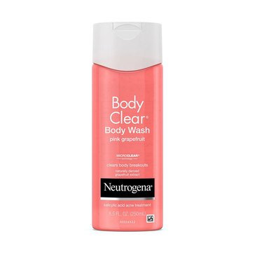 Neutrogena Body Clear Pink Grapefruit Body Wash 8.5oz