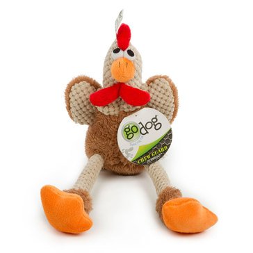 GoDog Checkers Skinny Brown Rooster Small