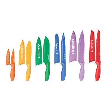 Cuisinart 6-Piece Color Knives With Blade Covers