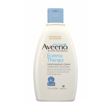 Aveeno Anti Itch Eczema Therapy Moisturizing Cream, 12oz