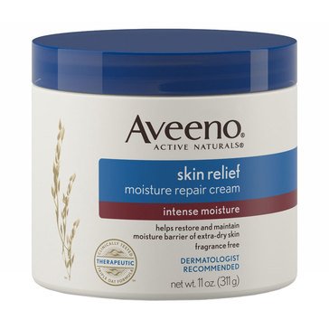 Aveeno Body Moisture Skin Relief Moisture Repair Cream Jar, 11oz